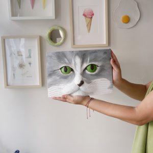 Alternative view of Rölyef Kedi Boyama Kit