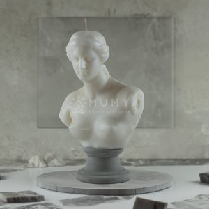 Alternative view of Venus De Milo Büst Mum Beton Kaide